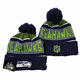 Seattle Seahawks Team Logo Knit Hat YD (8),baseball caps,new era cap wholesale,wholesale hats